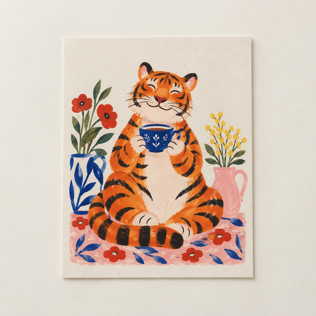 Tiger Tea Print